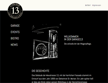 Tablet Screenshot of garage13-essen.com